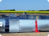 Wall set-up with drop pin panel connections saves substantial costly time and labour  NO nuts and bolts.